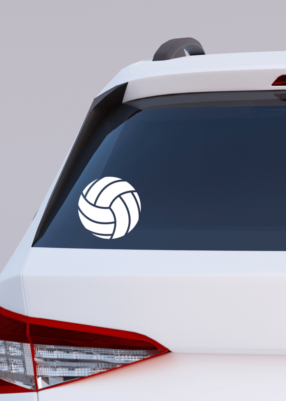Volleyball Vinyl Car Decal